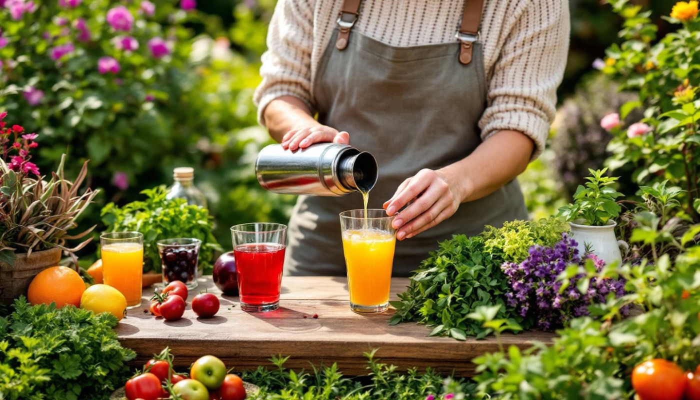 Créer des cocktails innovants avec des ingrédients du jardin